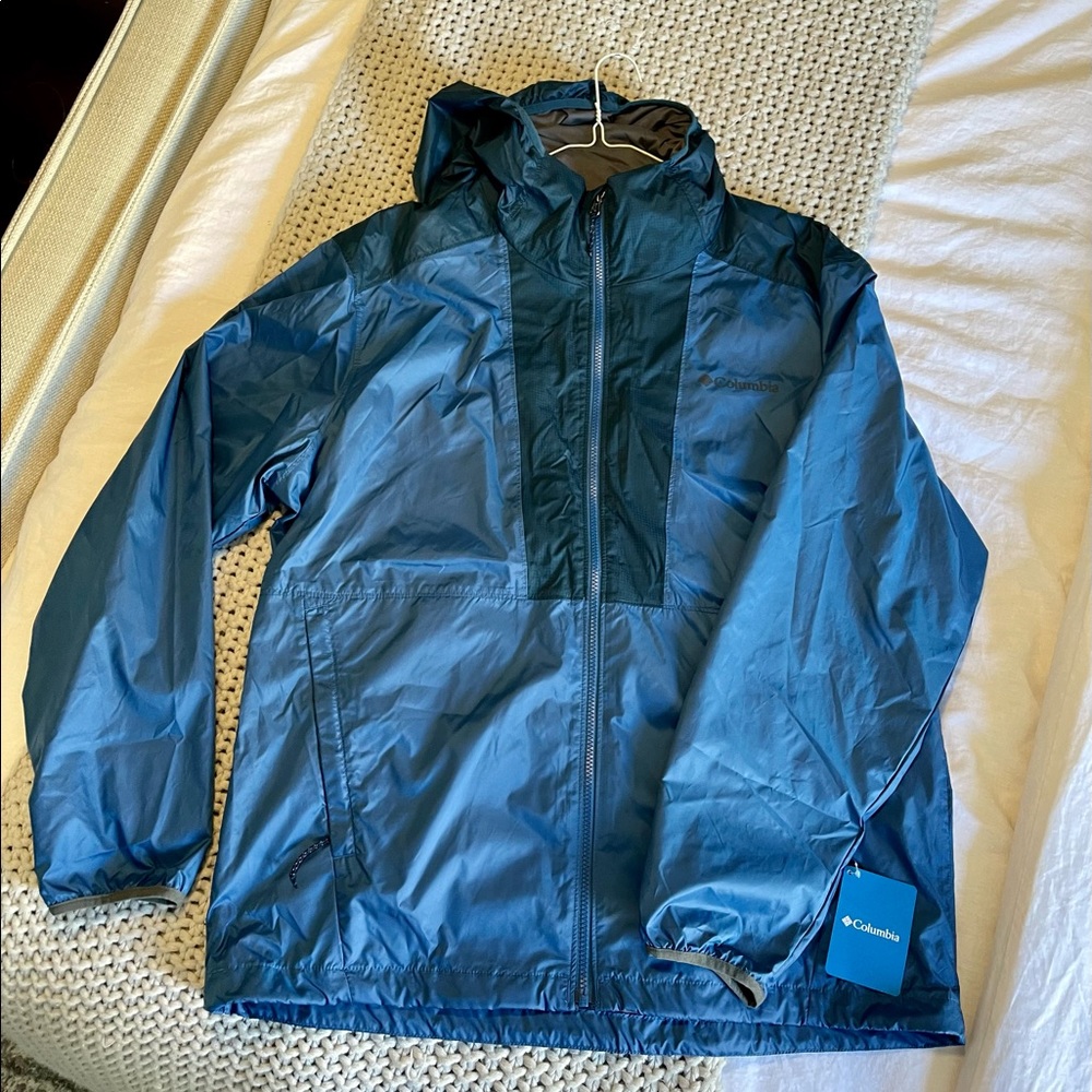 COLUMBIA windbreaker - NEVER WORN - NEW WITH TAGS